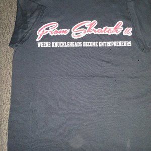Red on Black From Skratch LLC Tshirts